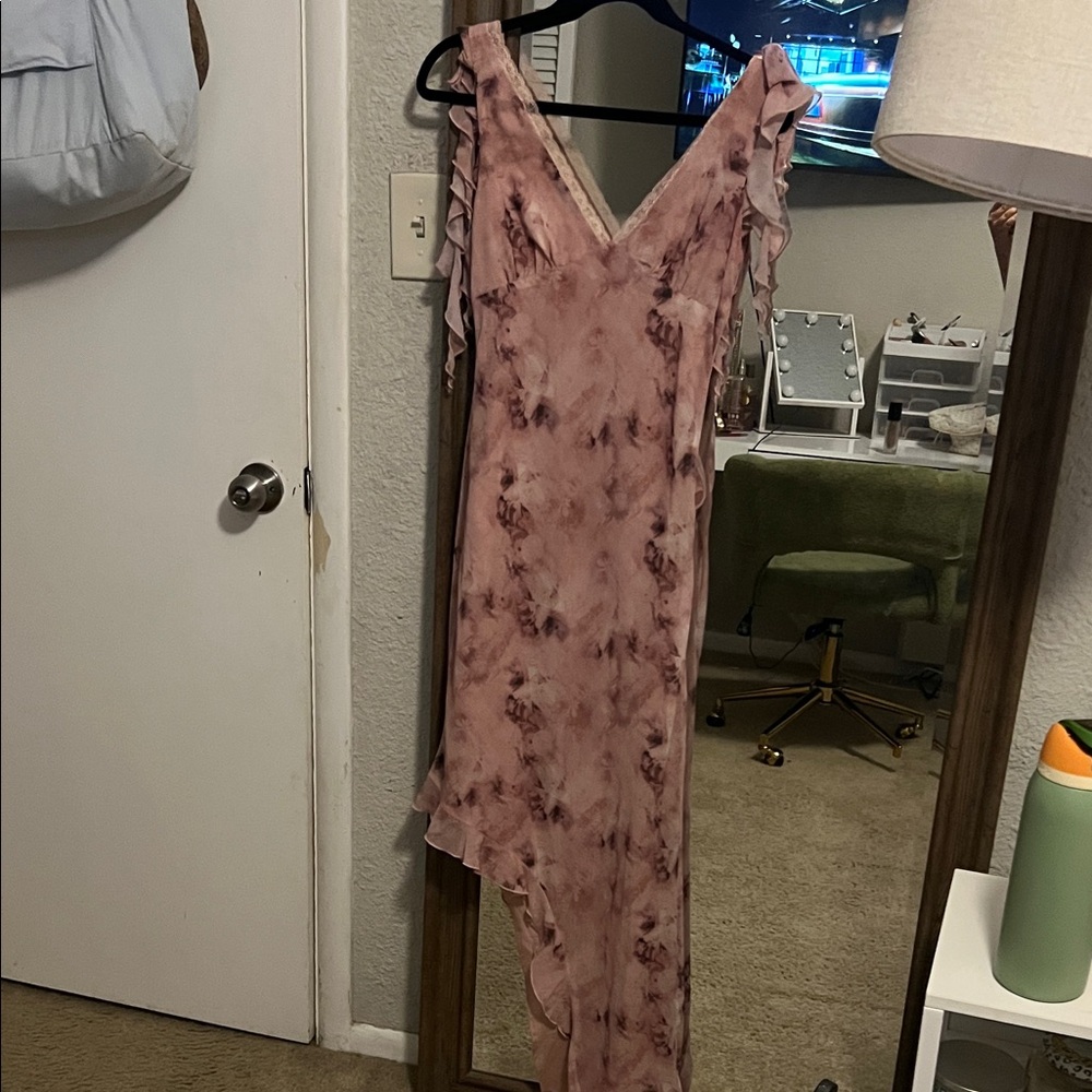 Princess Polly Asymmetrical Pink Dress